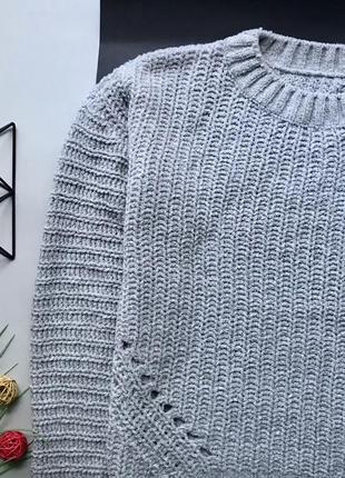 Крутой свободный бархатный свитер свитер оверсайз2 фото