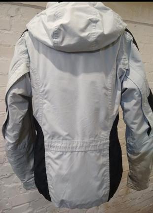Класна куртка schoffel біло-чорного кольору, євророзмір 38. заміри на фото3 фото