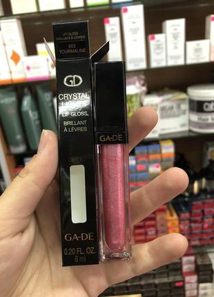 Ga-de crystal lights lip gloss блеск для губ с подсветкой2 фото