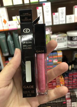 Ga-de crystal lights lip gloss блеск для губ с подсветкой1 фото