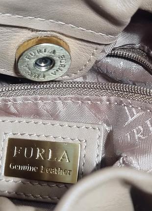 Шкіряна сумка furla, оригінал7 фото