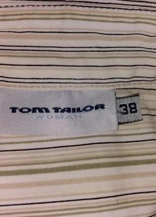 Изящная деловая блузка tom tailor m-l4 фото