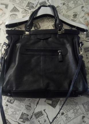 Велика шкіряна сумка італия