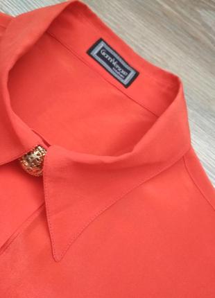 Gianni versace шикарна шовкова блуза вінтаж6 фото