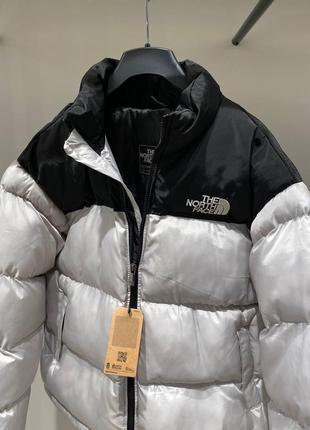 Куртка зимня the north face 700 grey4 фото