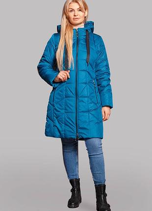 Бирюзовая демисезонная курточка по низкой цене
