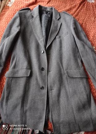 Мужское шерстяное пальто3 фото