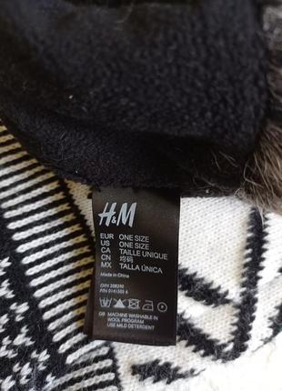Шапка +шарф h&m4 фото