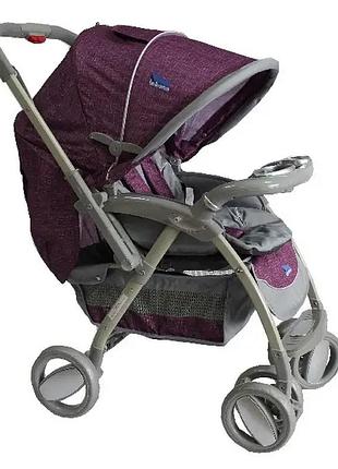 Детская коляска-книжка labona baby line t-102, фиолетовая (1241180426)