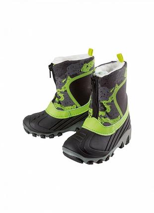 Дутики зимние светящиеся lupilu  24 размер