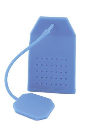 Ситечко для заварювання чаю пакетик колір - блакитний