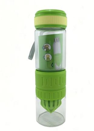 Пляшка для води "citrus zinger" 720мл зелана
