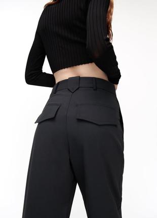 Довші широкі брюки - карго zara5 фото