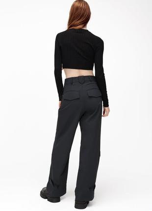 Довші широкі брюки - карго zara6 фото