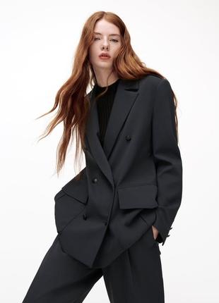 Довші широкі брюки - карго zara2 фото