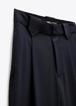 Довші широкі брюки - карго zara7 фото
