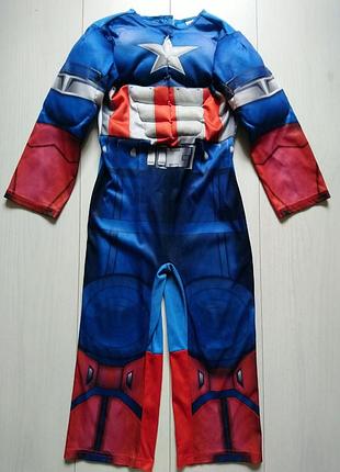 Карнавальний костюм капітан америка marvel captain america