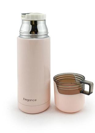 Термос 350мл pозовый (х8040)