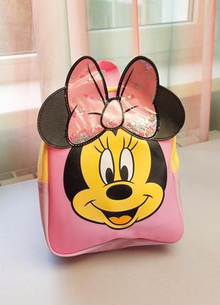 Рюкзак minnie mouse, мінні маус, міккі маус, рюкзак для дівчинки