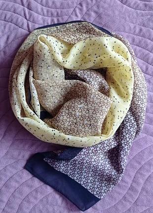 Шовковий шарф donna karan