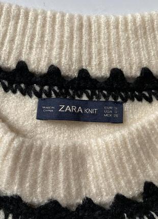 Свитер zara over size3 фото