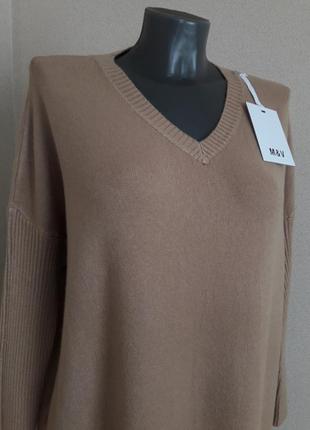 Тренд сезона!модный,качественный, просторный длинный свитер- платье,оверсайз6 фото