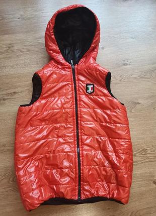 Безрукавка для хлопчика двостороння 7 9р