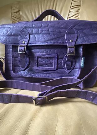 Шкіряна, брендова сумка , англія