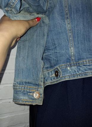 Женская джинсовая куртка джинсовка5 фото