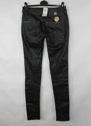 Круті джинси скіні g-star raw dean black biker super skinny6 фото