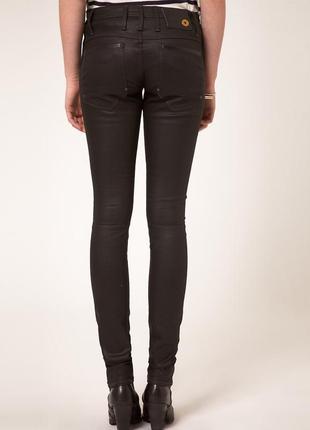 Круті джинси скіні g-star raw dean black biker super skinny2 фото