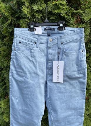 Женские джинсы calvin klein (ck blue 5-pocket ankle jeans ) c америки 30(s)5 фото