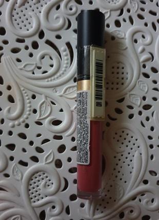 Max factor lipfinity velvet matte стойкая жидкая помада для губ3 фото