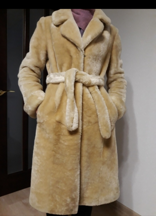 Шуба мутонова