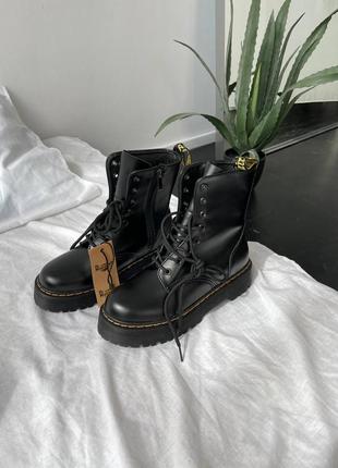 Женские ботинки dr. martens jadon black2 фото