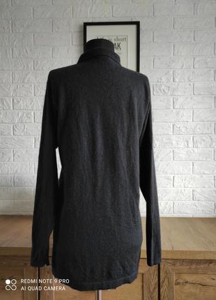 Светр кардіган  лонгслів пуловер гудзики 🐑  🔥 шовк кашемір 💯 чорний,m,382 фото