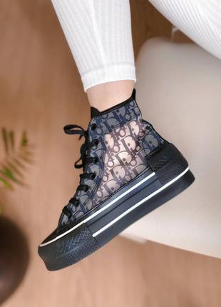 Жіночі кеди converse chuck taylor all star high dior женские кеды конверсы