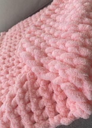 Плюшевий пледик, плед, плед з alize puffy