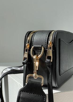 Чорна жіноча сумка marc jacobs6 фото