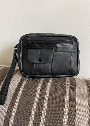 Шкіряна сумка - органайзер