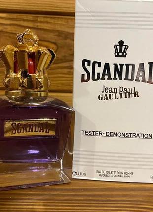 Jean paul gaultier scandal pour homme туалетная вода 100 мл