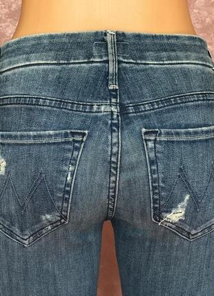 Люксовые на пуговицах тянущиеся джинсы mother оригинал сша3 фото