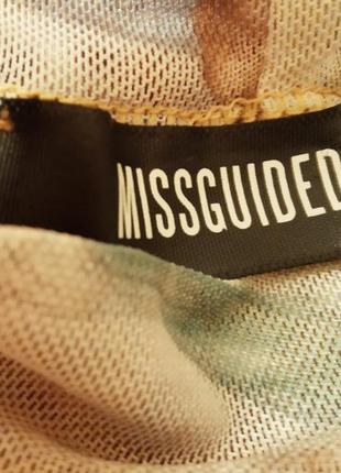 Missguided платье облегающее принт микеланджело5 фото