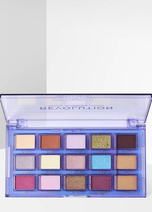 Палетка тіней makeup revolution reflective ultra violet