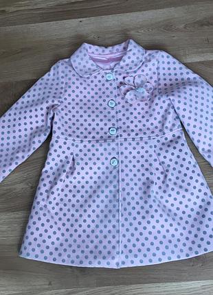 Детское нарядное пальтишко р.112