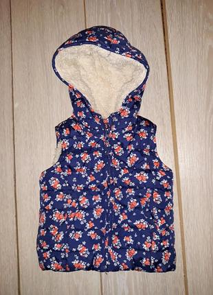 Жилетка mothercare на 1,5-2,0 роки