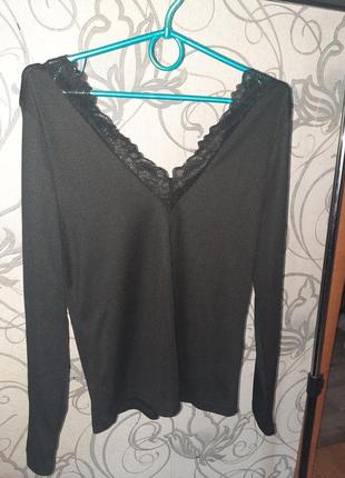 Кофтинка, блуза, розмір 48 (код750)1 фото