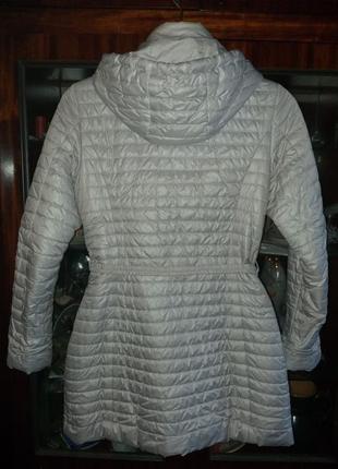Классная удлинённая куртка пальто деми еврозима демисезонная2 фото