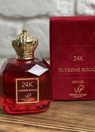 24k supreme rouge парфюмированная вода 100мл.2 фото