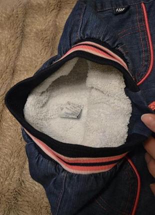 Джинсы утеплённые3 фото